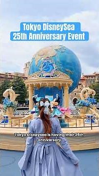 NEW EVENT at Tokyo DisneySea 25th Anniversary Sparkling Jubilee