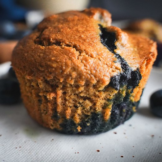 Blueberry Oatmeal Muffins