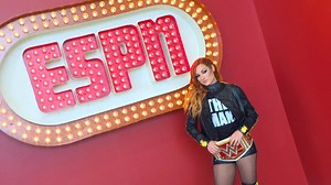 Go behind the scenes with Becky Lynch at ESPN