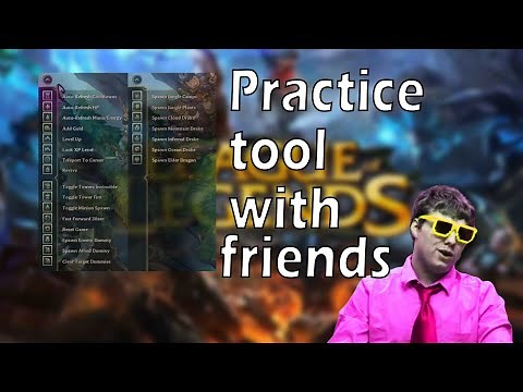 How to Use 5v5 Practice Tool in LOL (PvP "Hack" PBE ONLY) (Not Working Right Now!)