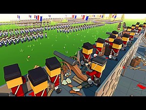 The Largest Battle of WATERLOO Invasion EVER! - Ancient Warfare 3