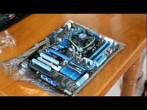 Instalacao CPU no socket 1155(+ Cooler padrão)