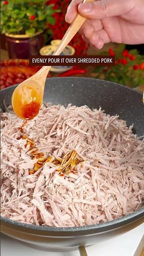 EASY & QUICK SIMPLIFEID CHINESE MEAT FLOSS RECIPE #recipe #pork #chinesefood #cooking