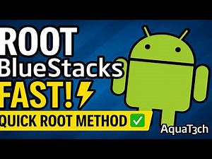 📱 How To ROOT BlueStacks FAST! (Quick & Easy Method) | AquaT3ch