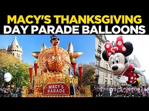 Macy's Parade LIVE: Macy's Thanksgiving Day Parade Balloons Spring To Life | Thanksgiving 2025