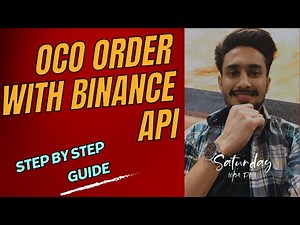 How To Place OCO Order With Binance APIs Using Node.js