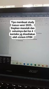 226K views · 2.1K reactions | Tips menjawab study k45us versi 2025, siakan kerangka masalah dari 4 konteks. 1. Media 2. LKPD 3. Strategi pembelajaran 4. Penilaian Siapkan masalah dan solusinya. #fyp #vod #studykasus | Leni Zaky | Facebook