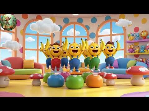 Minions Tripped Over Their Banana Peels | Fun Nursery Rhymes for Kids | Baby Songs & Toddle