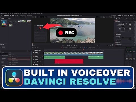 How to Record Voiceover Directly in Davinci Resolve 20 (Full Tutorial)