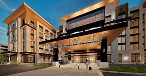 Sutton Place hotel at Kelowna airport moved forward