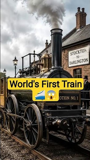 The First Train in the World! 🤯 Amazing Railway History