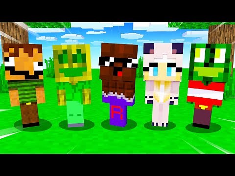 ISY, FLO, TOBBSS, JULIAN und ??? - Minecraft WOLF