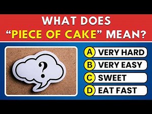 Can You Guess the Meaning of These Idioms? 🤔 Take This 50-Question English Quiz! 📘