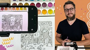 Record an Overhead Demo Video: iPhone Tips for Illustrators and Artists