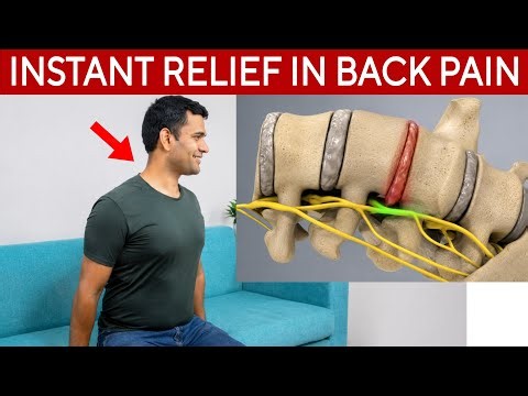 1 Exercise to Fix Back Pain Fast | Spine Decompression Exercise