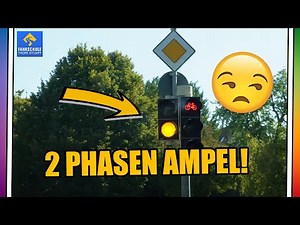 ❌ Only red and yellow? What should I do at this traffic light? **(2-phase traffic light explained)