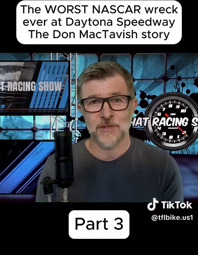 The WORST NASCAR wreck ever at Daytona Speedway | The Don MacTavish story - Part 3 #nascar #nascarcupseries #daytonainternationalspeedway #dalesr #dalesr3 #daleearnhardt #daleearnhardtsr #daytona500