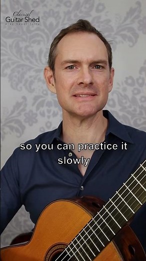 Classical Guitar Tremolo Technique Explained #shorts