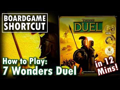 How to Play 7 Wonders Duel – Fast, Clear & Easy | Board Game Shortcut