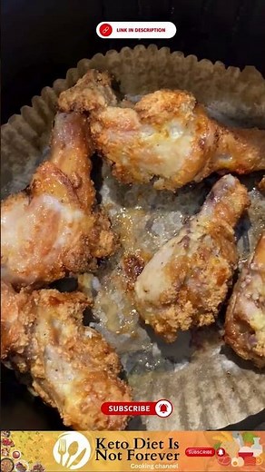 Easy Keto Air Fried Chicken 🍗 | Crispy, Juicy, and Totally Low Carb!