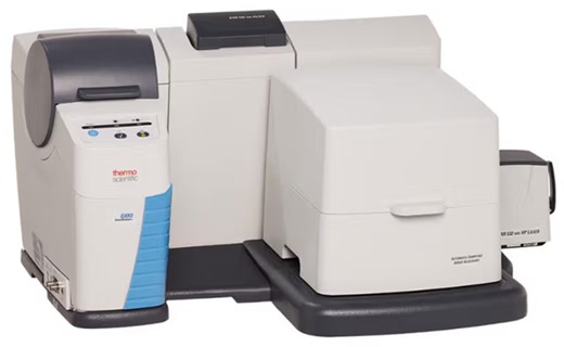 Thermo Scientific’s DXR3 SmartRaman  Spectrometer for at-line testing