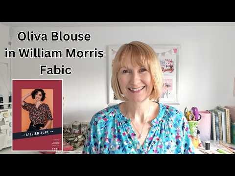 Making the Olivia Blouse, Atelier Jupe