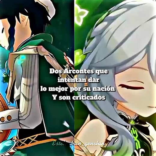 Rumores entre Venti y Nahida en Genshin Impact