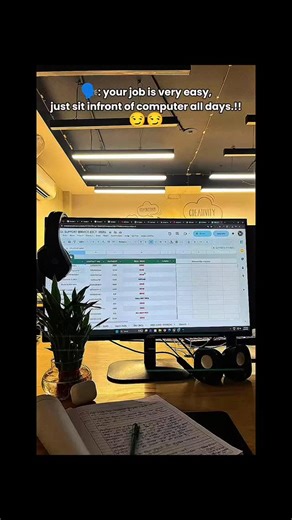 Neeraj Jha ✨💫 on Instagram: "Just sit infront of computer 🖥️ #fyp #instagood #viral #shorts #corporate . . . . computervibes,workfromhome,desksetup,officelife,digitalcreator,contentcreator,reelsinstagram,reelsvideo,reelitfeelit,instareels,reelsindia,indiacreator,techlife,laptoplife,codinglife,editinglife,workvibes,dailyroutine,aestheticdesk,minimalsetup,productivity,hustlemode,onlinework,freelancelife,creatorlife,techreels,computerlove,modernlife,officevibes,workgrind"