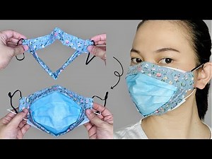 EASY DIY!! No Fog on Glasses and No Gap Face Mask Fabric Bracket