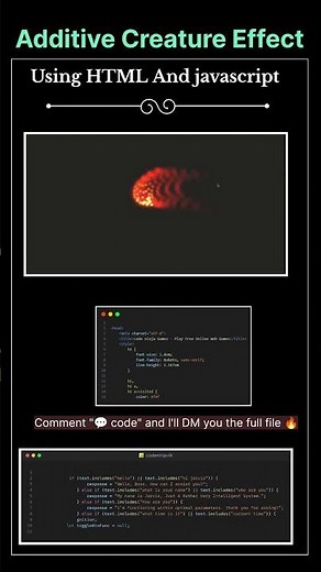 🚀 Stunning Particle Animation with JavaScript | Creative Coding"