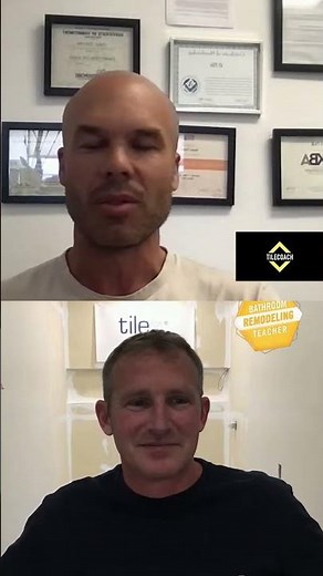 Tile Coach Installing Tile Redi