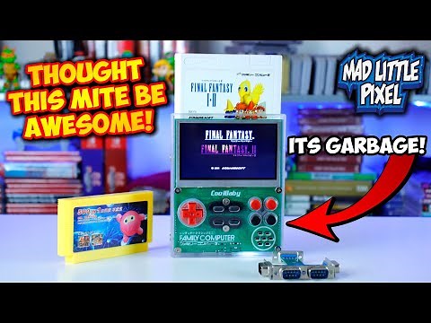 This Portable Nintendo Famicom Looks AWESOME! But It's Complete GARBAGE! Cool Baby X7 Review