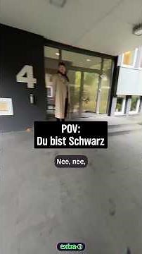 POV: Du bist Schwarz #Shorts #extra3