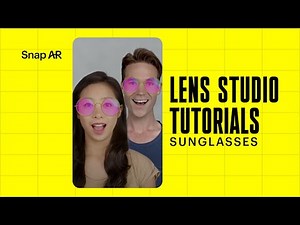 Sunglasses: Adding and Customizing AR sunglasses for Snapchat