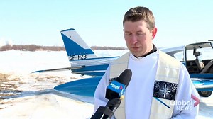 2.8K views · 34 reactions | WATCH: A Saskatoon priest took his faith to new heights, blessing the city thousands of feet in the air in the midst of the COVID-19 pandemic. Mandy Vocke reports. READ MORE: https://trib.al/bITaCWA | Global Saskatoon | Facebook