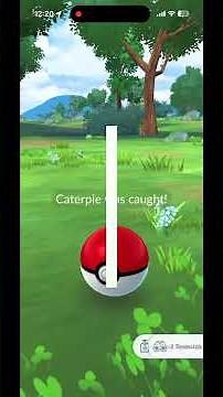 The complete evolution of Caterpie in Pokémon GO | Metapod and Butterfree