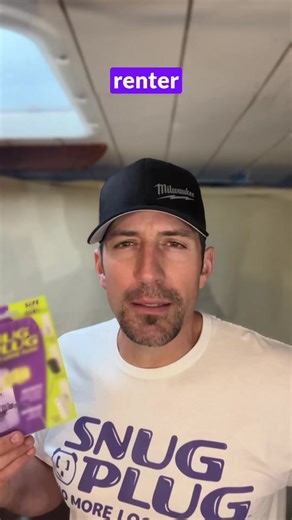 Renters, this one’s for you. 🔌 Solve the loose outlet problem in seconds by visiting our TikTok Shop and purchasing a Snug Plug. 😌