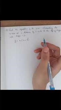 Straight lines #Class 12 #Mathematics