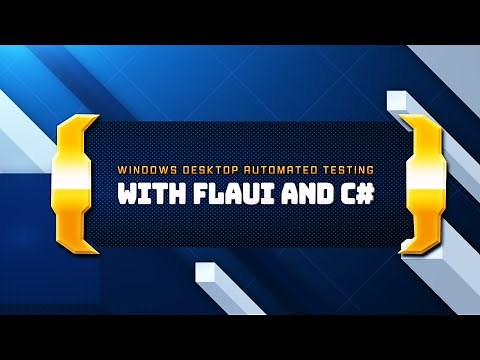 Windows Desktop Automated Testing with flaUI and C# with Joe Kunk | Hampton Roads .NET Users Group