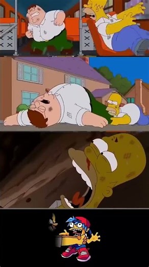 Ultimate Face-Off: Peter Griffin vs. Homer Simpson in FNF Showdown! #fnf #simpsons #petergriffin