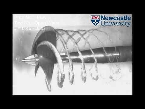 Propeller cavitation demo