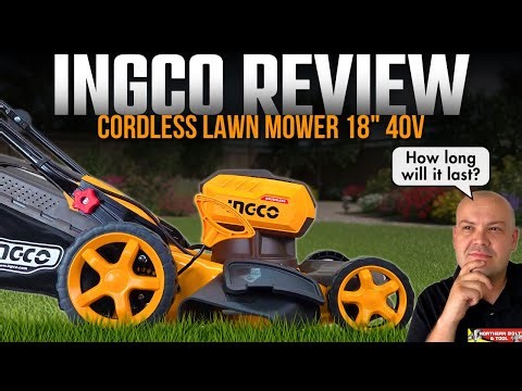 In-Depth Review: Testing Ingco's Cordless 18" Lawn Mower 40V