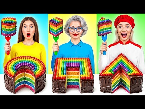Me vs Grandma Cooking Challenge | Funny Kitchen Tricks by Multi DO Challenge