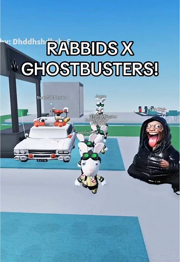 Rabbids and Ghostbusters: An Epic Roblox Adventure