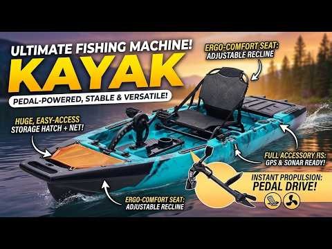 The Fishing Kayak Built to Take Apart and Rebuild