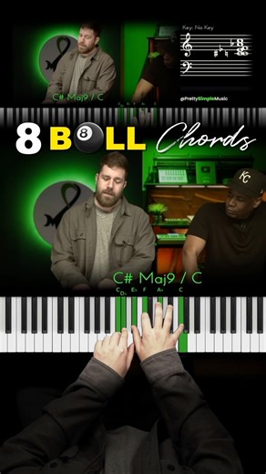 33K views · 552 reactions | How to Play “8 Ball” Chords on Piano?...