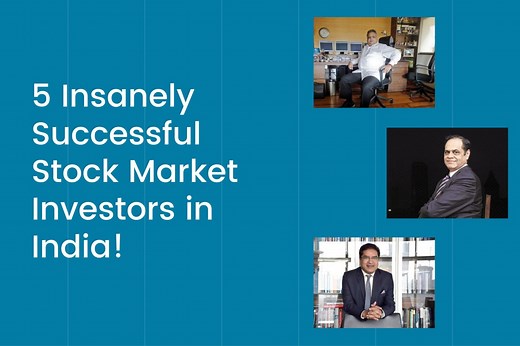 3 Insanely Successful Stock Market Investors in India that you need to Know