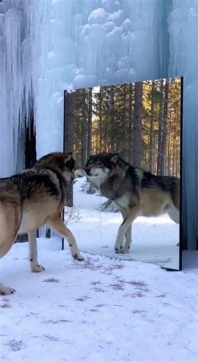 Alpha Wolf Slams the Mirror 🐺