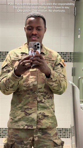 Earning Your Military Patch: A Journey of Discipline