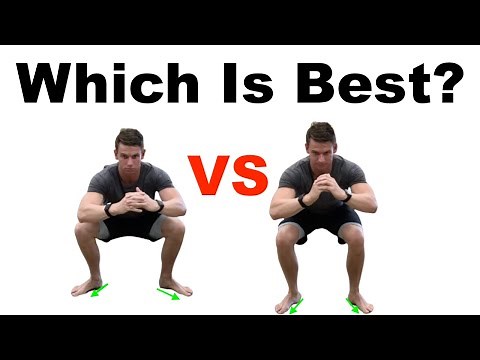 Why Some Squat Differently (TOES FORWARD VS ANGLED)